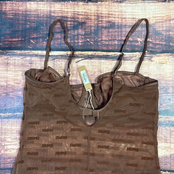 RELISTED Skims After Hours Logo Slip Dress Lingerie - Picture 13 of 14